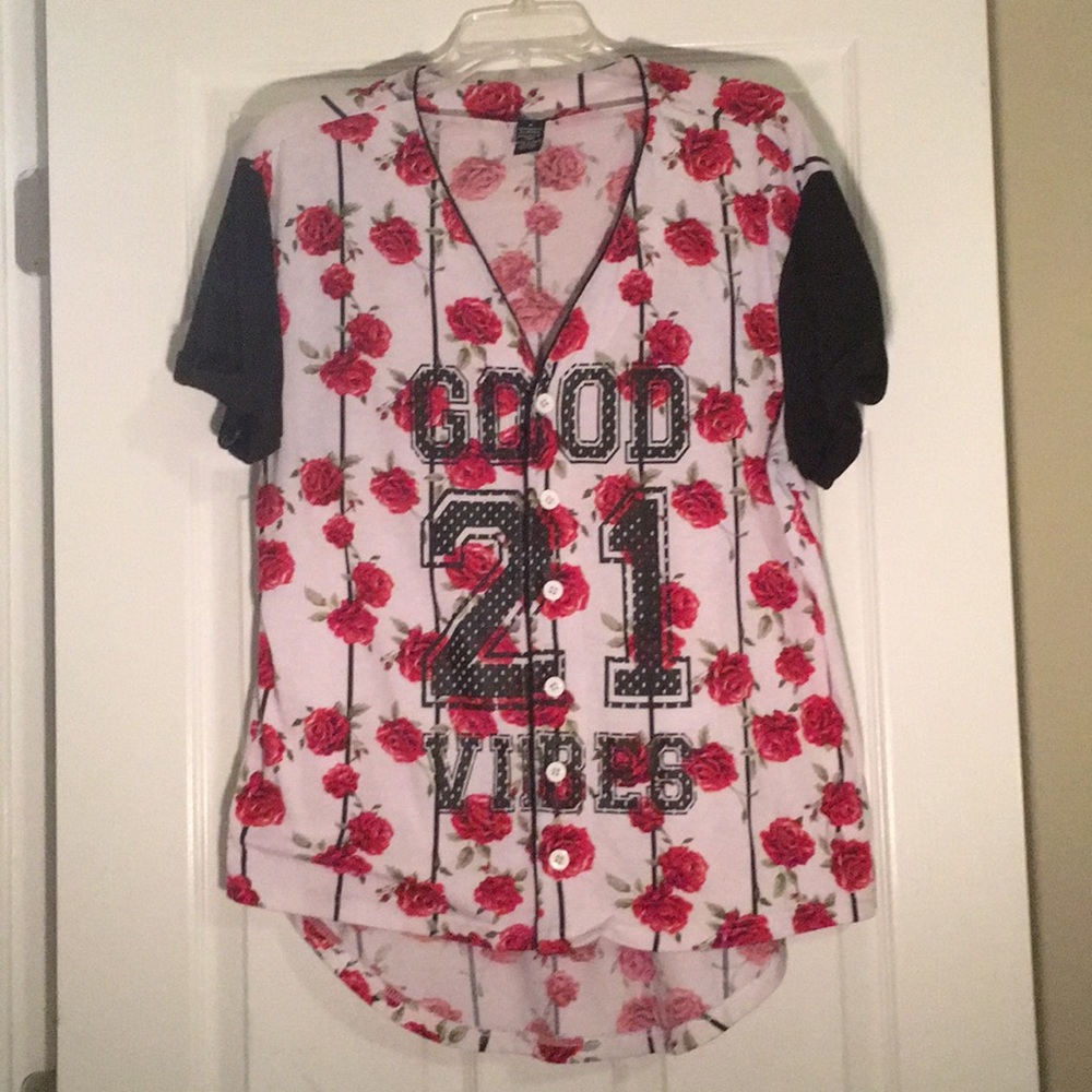 Button up floral Shirt